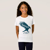 T-Shirt Harry Potter | SILHOUETTE DE RAVENCLAW™ Typographi (Devant entier)
