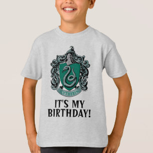 T-shirt Harry Potter   Slytherin - C'est mon anniversaire