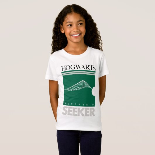 T-Shirt Harry Potter | SLYTHERIN™ House Quidditch Seeker (Devant entier)