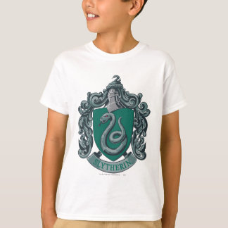 T-shirt Harry Potter| Slythertherine Crest Green