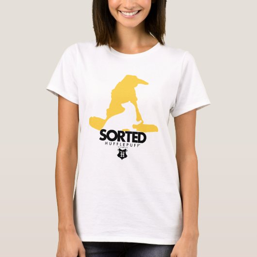 T-shirt Harry Potter | Trié dans la maison HUFFLEPUFF™ (Devant)