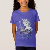 T-Shirt Harry Potter | Unicorne Graphique Forêt Interdite (Devant)