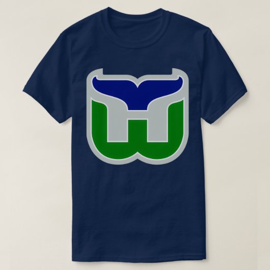 T-shirt Hartford Whalers 1 (Design devant)