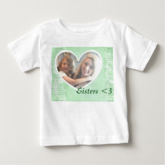 T-shirt, hartvormige foto-inzet
