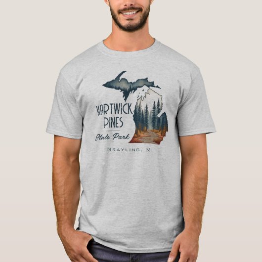 T-shirt Hartwick Pines State Park Souvenir Cadeau (Devant)