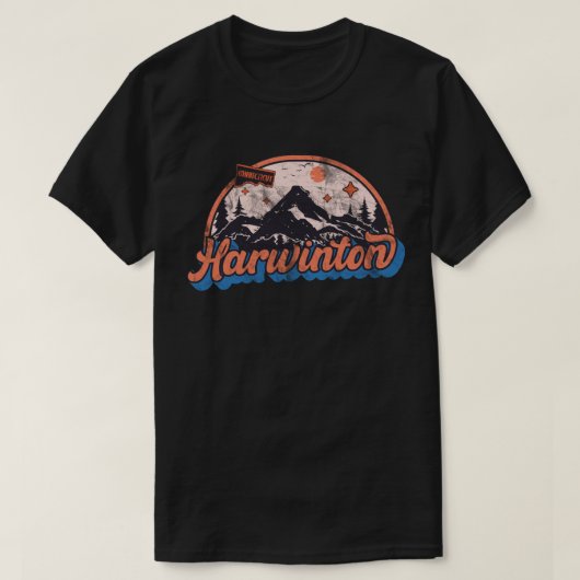 T-shirt Harwinton, Connecticut (Design devant)