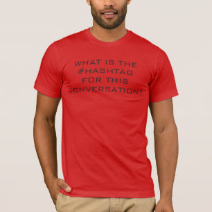T-shirt Hashtag