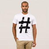T-SHIRT HASHTAG (Devant entier)