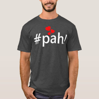 T-shirt Hashtag ASL Pah Hearts American Sign Language Desi