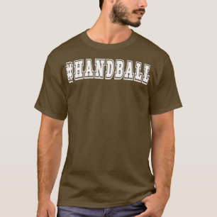 T-shirt Hashtag handball joueur équipe entraîneur