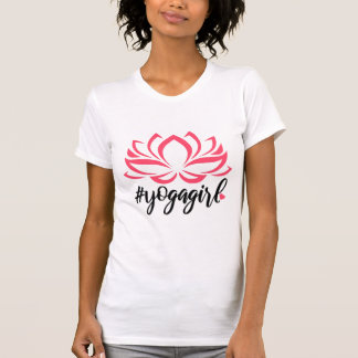 T-shirt Hashtag Yogagirl