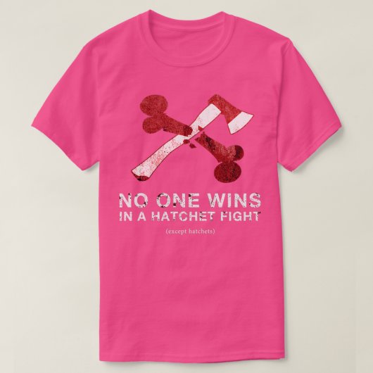 T-shirt Hatchet combat (Design devant)