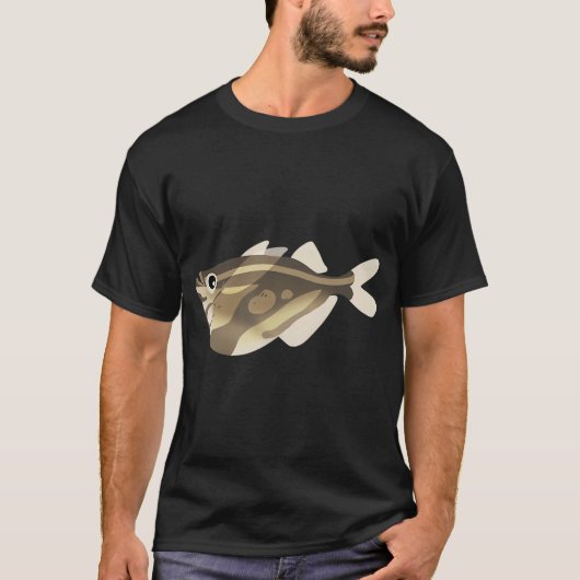T-shirt Hatchetfish marbré (C. strigata) (Devant)