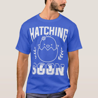 T-shirt Hatching Bientôt Grossesse Faire-part Genre Reved