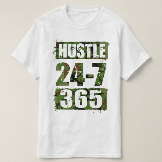 T-shirt Hâte 24-7 365 (Design devant)