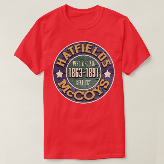 T-shirt Hatfields et McCoys (Design devant)