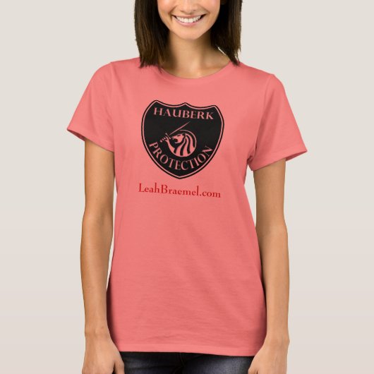 T-shirt Hauberk B&W Shield (Devant)