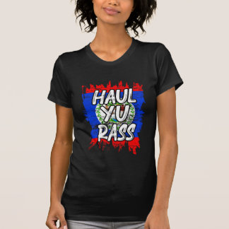 T-shirt Haul Yu Rass Pride Belize Drapeau Afro Pride Beliz