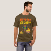 T-shirt Hauné Hayride Sécurité Drôle Maman Papa Hommes Fem (Devant entier)