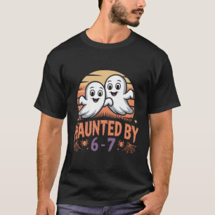 T-shirt Hauné par 6-7 Retro Ghost Halloween Design