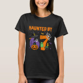 T-shirt Haunted By 67 - Funny Six Sept Mème 6 7 Halloween (Devant)