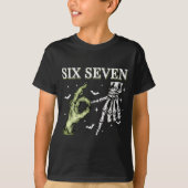 T-shirt Haunted By 67 – Funny Skeleton Hands Halloween Cos (Devant)
