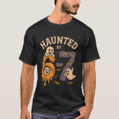 T-shirt Haunted By 67 Six Seven Meme Gen Alpha Funny Hallo (Devant)
