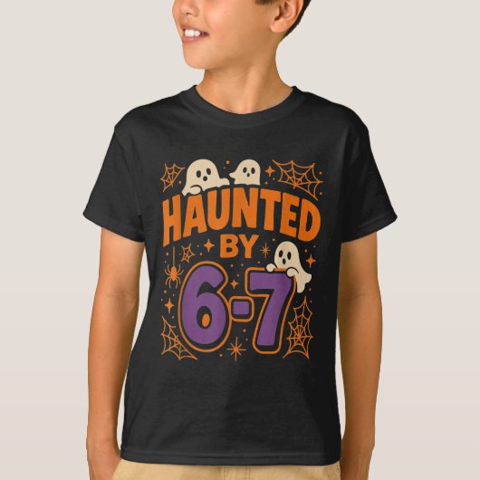 T-shirt Haunted By 6 7  (Devant)