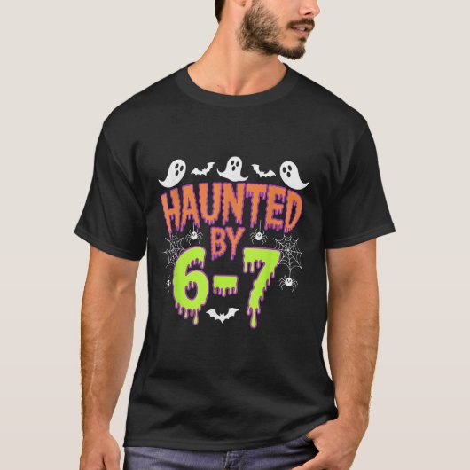 T-shirt Haunted By 6 7 (Devant)