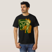 T-shirt Haunted By 6-7 Funny Teacher 67 Halloween Skeleton (Devant entier)