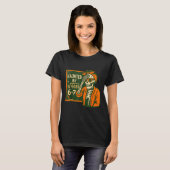 T-shirt Haunted By 6-7 Funny Teacher 6 7 Skeleton Square R (Devant entier)