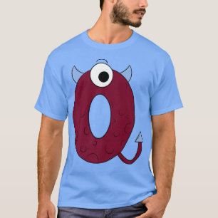 T-shirt Haunted By Numbers 0 Drôle Halloween Anniversaire 