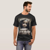 T-shirt Haunted déplaisant Coiffeur Poupée Possédé Horreur (Devant entier)