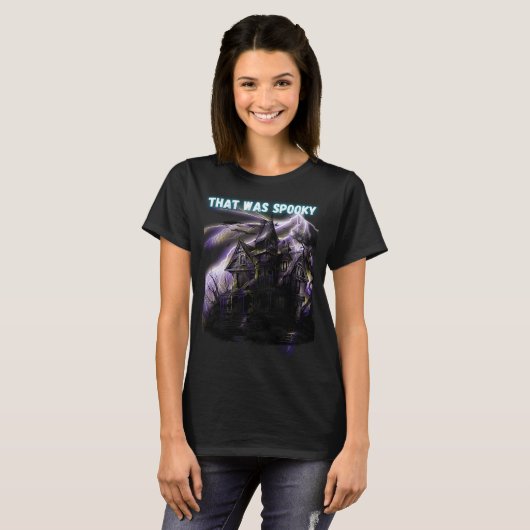 T-shirt Haunted House Tee ! (Devant entier)