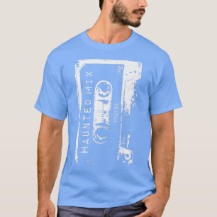 T-shirt Haunted Mitape Retro 90s Cassette Halloween