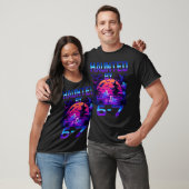 T-shirt Haunted par 67 Funny Halloween Meme (Unisexe)