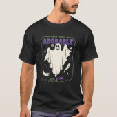 T-shirt Hauntingly adorable Funny Halloween les paroles de (Devant)