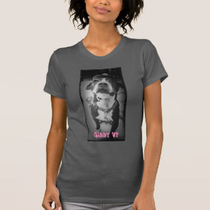 T-shirt haut étourdi de gris de dames