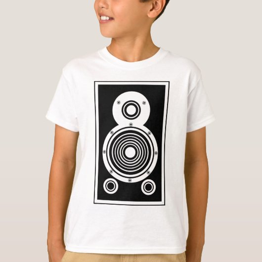 T-shirt Haut-parleur audio 01 (Devant)