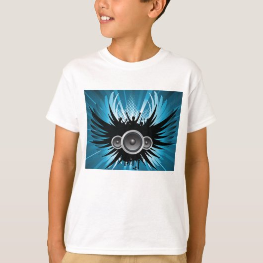 T-shirt haut-parleurs (Devant)
