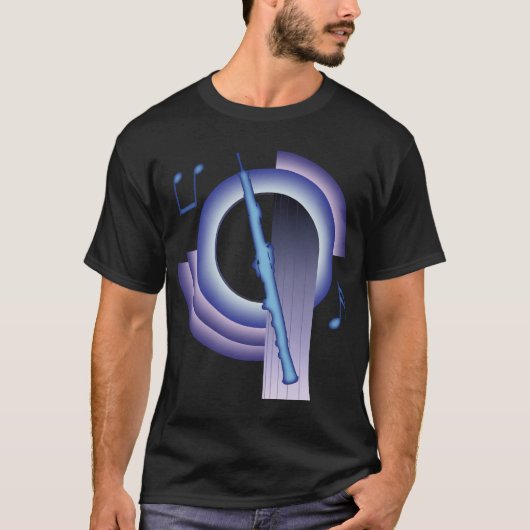 T-shirt Hautbois Deco2 (Devant)