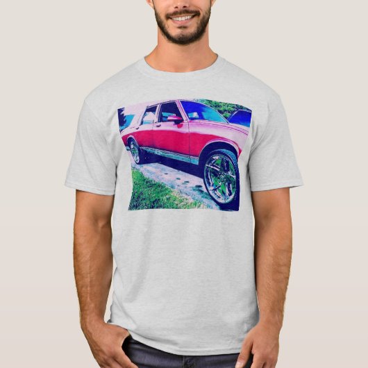 T-shirt Haute cendre de Chevy Ridin (Devant)