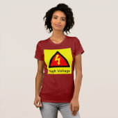 T-shirt Haute tension (Devant entier)