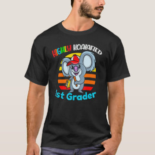 T-shirt Hautement Koalafied 1er grade Retour à l'école Koa