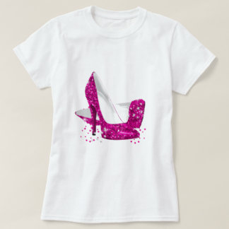 T-shirt Hautes collines roses