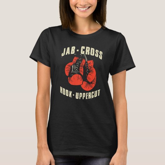 T-shirt Hauteur croisée Jab Uppercut (Devant)
