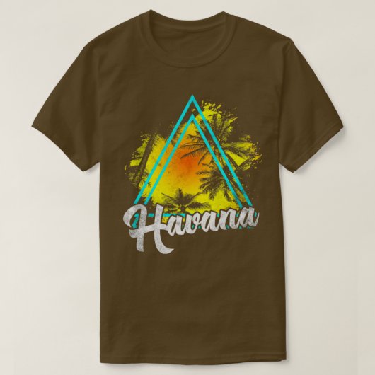 T-shirt Havane Cuba (Design devant)