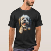 T-shirt Havanese Dog Bolonka Shih Tzu Lhasa Apso Maltese G (Devant)