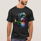 T-shirt Havanese Dog Pop Havanese (Devant)