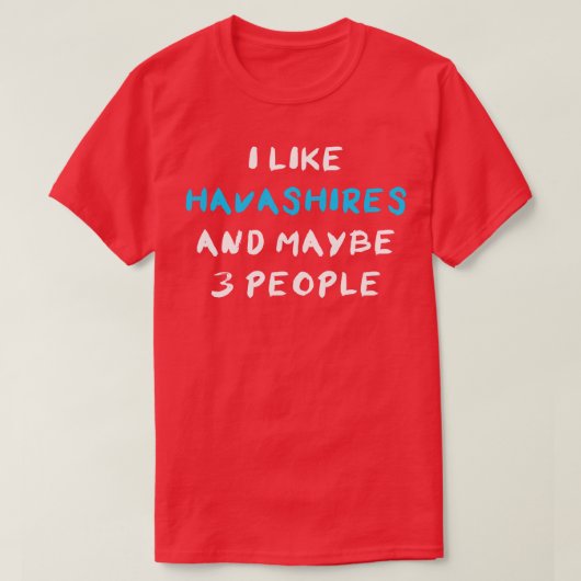 T-shirt Havashire Funny (Design devant)